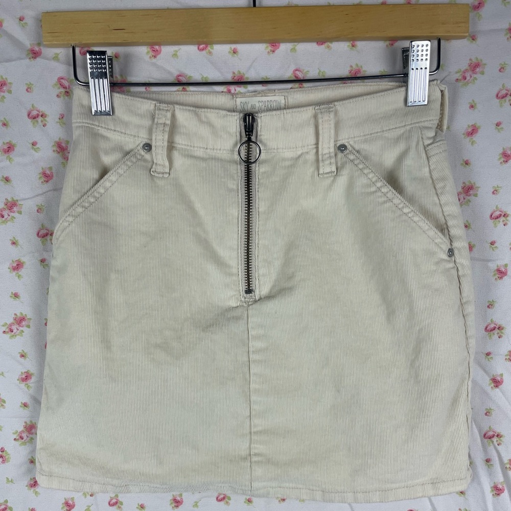 Girls Beige Skirt